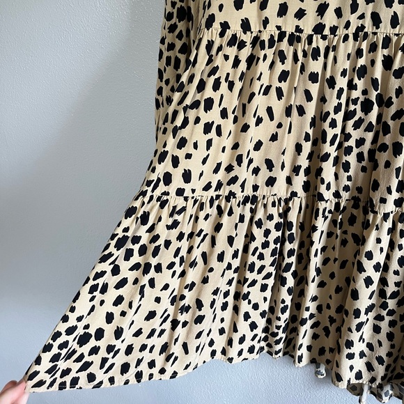 [Vineyard Vines] Leopard Tiered Dress- Size XXS - Picture 6 of 10